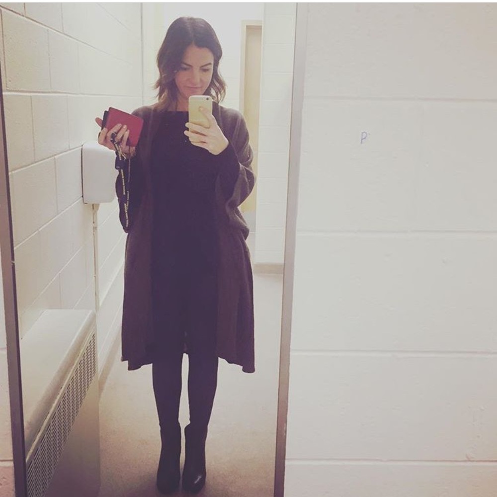 Eileen Fisher duster.